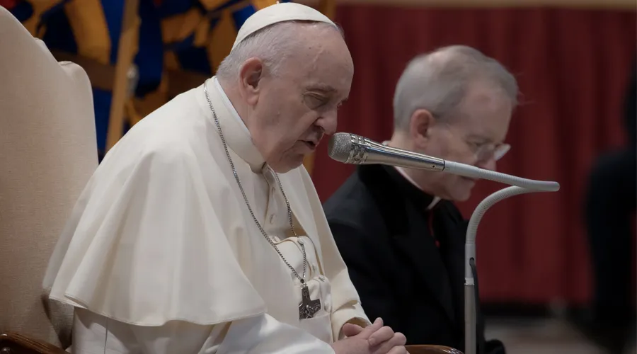 El Papa recita esta oración para pedir perdón por la guerra y suplicar el don de la paz