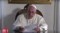 Video mensaje del Papa Francisco a jóvenes en EEUU. Foto: Captura YouTube