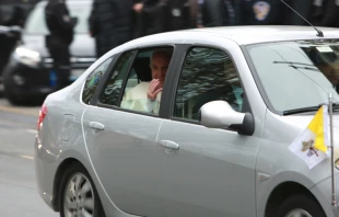 El Papa durante su visita a Estambul en 2014. Foto: Daniel Ibu00e1u00f1ez / ACI Prensa 