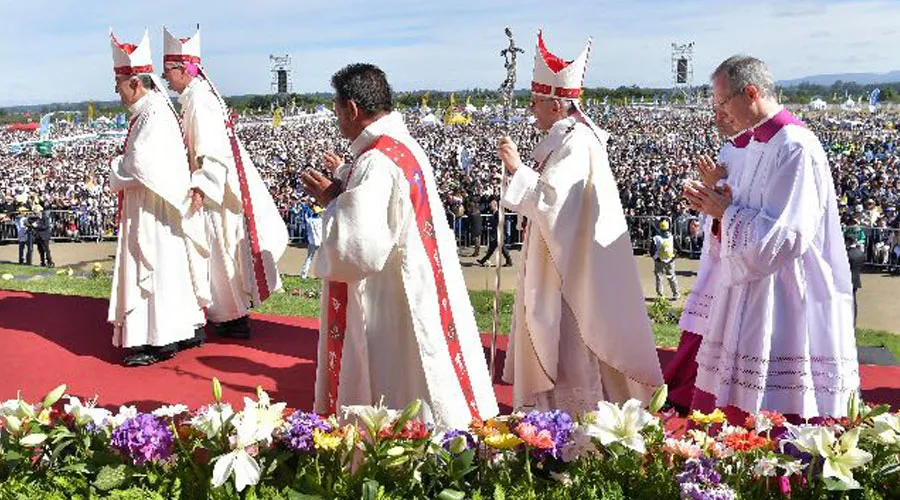 Papa Francisco en Misa por el Progreso de los Pueblos / Crédito: Vatican Media