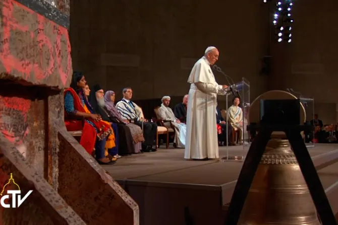 Paz para vencer el odio y la violencia: El anhelo del Papa Francisco en el Ground Zero