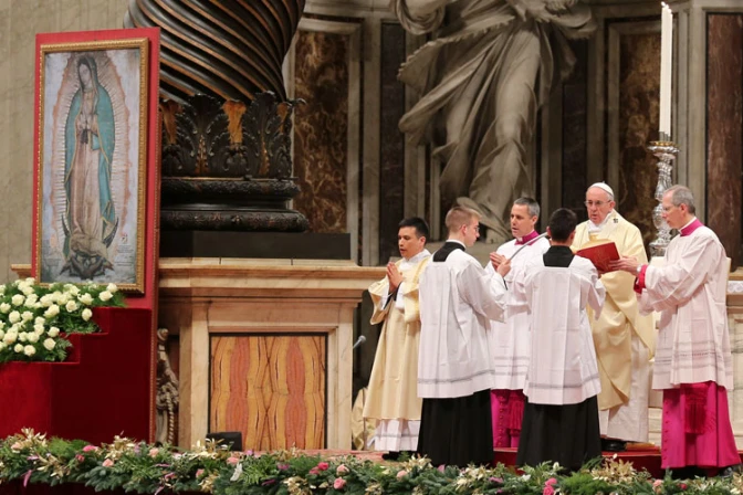 El Papa encomienda a la Virgen de Guadalupe los sufrimientos de toda América