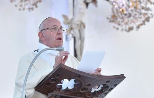 Homilu00eda del Papa Francisco en la Gran Plaza Kennedy de Gu00e9nova (Italia) / Cru00e9dito: L'Osservatore Romano 