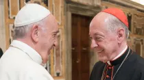 Papa Francisco junto al Cardenal Juan Luis Cipriani / Crédito: L'Osservatore Romano 