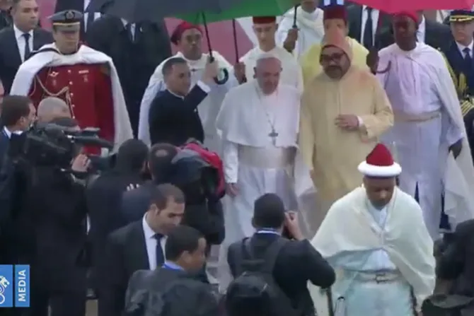El Papa Francisco llega a Marruecos 
