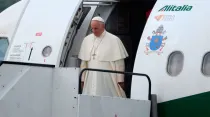 Llegada del Papa Francisco a Polonia / Crédito: Flickr JMJ 2016 - Paulina Krzy?ak