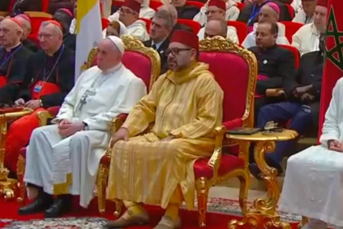 El Papa en Marruecos visita instituto de formación de imanes y predicadores musulmanes