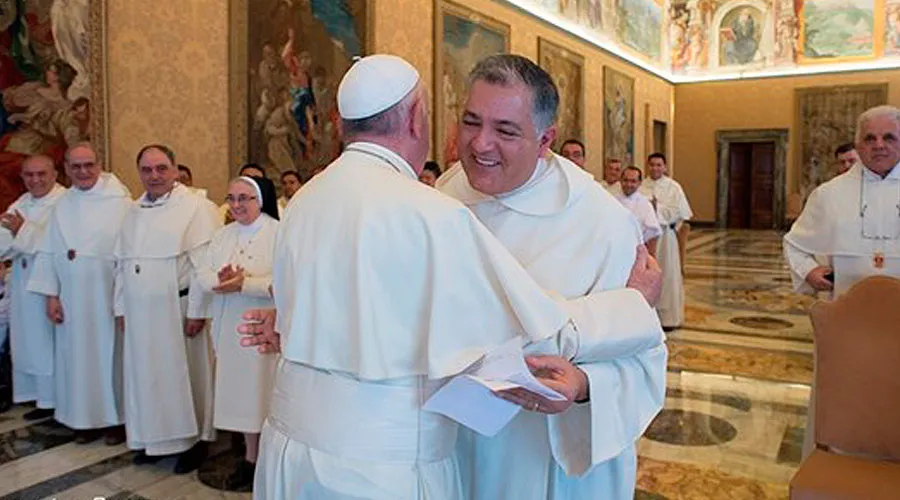 Papa Francisco recibe a miembros de la Orden de la Merced / Foto: L'Osservatore Romano