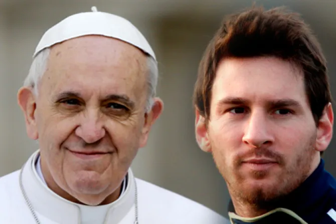 El Papa recibirá a Messi y Argentina antes de partido homenaje con Italia