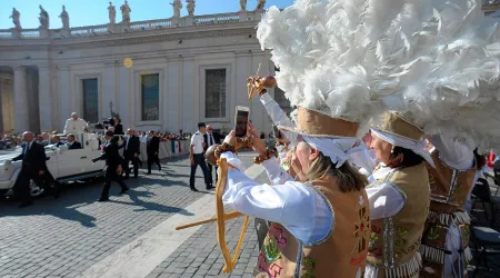 Papa Francisco canta “La Guadalupana” con un grupo de México llegado al Vaticano [VIDEO]