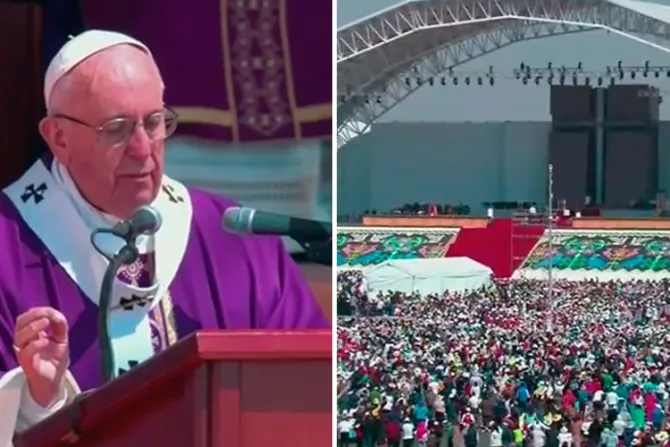 VIDEO y TEXTO: Homilía del Papa Francisco en Ecatepec, Primer Domingo de Cuaresma