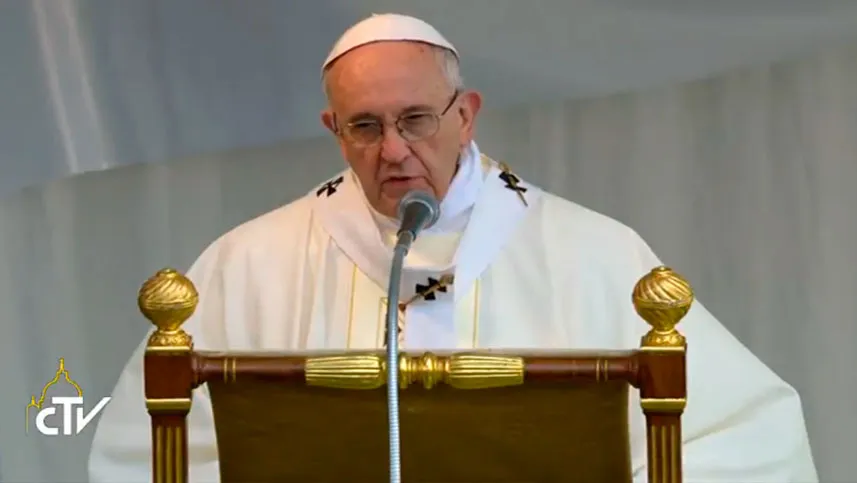 Papa Francisco / Foto: Captura de video (CTV)