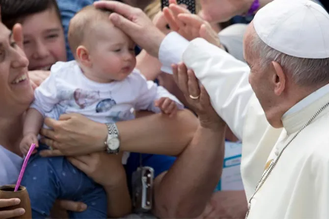 Este fue el saludo del Papa Francisco en el Día de la Madre