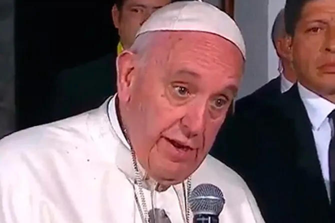 VIDEO: "Que Dios les pague esto", las palabras del Papa en última noche en Nunciatura