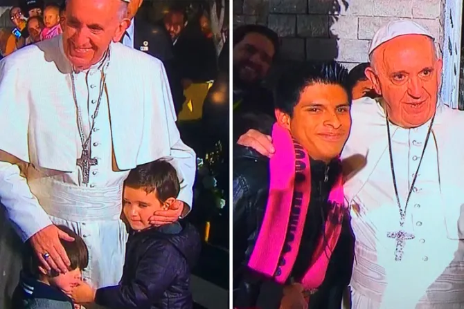 VIDEO: ¿Se siente en casa? El Papa habló en italiano a mexicanos fuera de Nunciatura