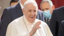 Papa Francisco | Crédito: Daniel Ibañez - ACI Prensa