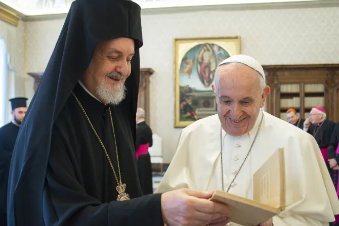 El Papa a los ortodoxos: “¿No ha llegado la hora de dar un nuevo empuje a nuestro camino?”