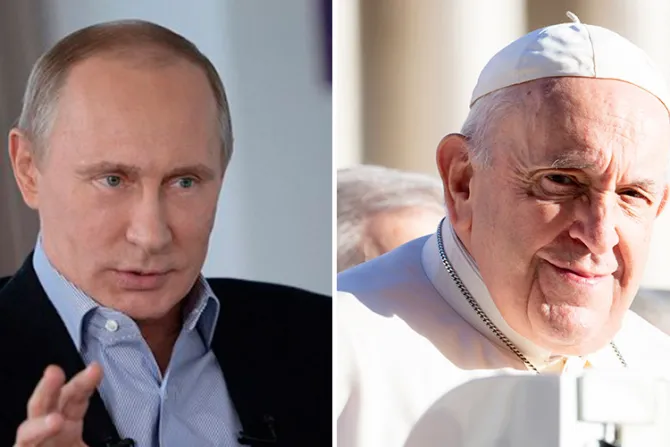Rusia “dispuesta” a hablar con el Papa Francisco sobre guerra en Ucrania