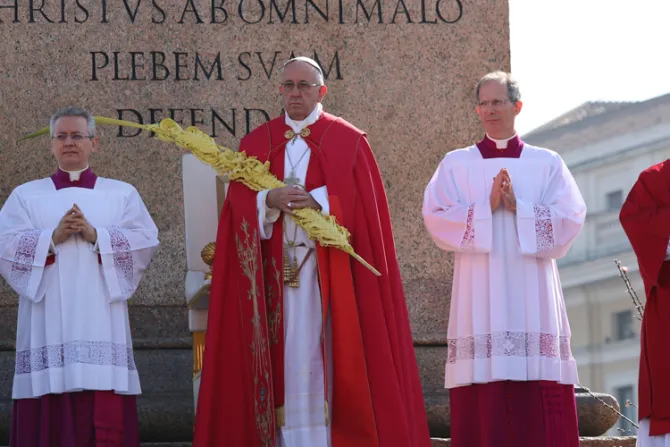 [TEXTO COMPLETO] Homilía del Papa Francisco en la Santa Misa del Domingo de Ramos