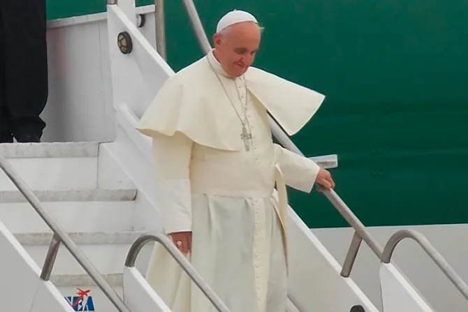El Papa llegó a Roma luego de su viaje apostólico a Malta