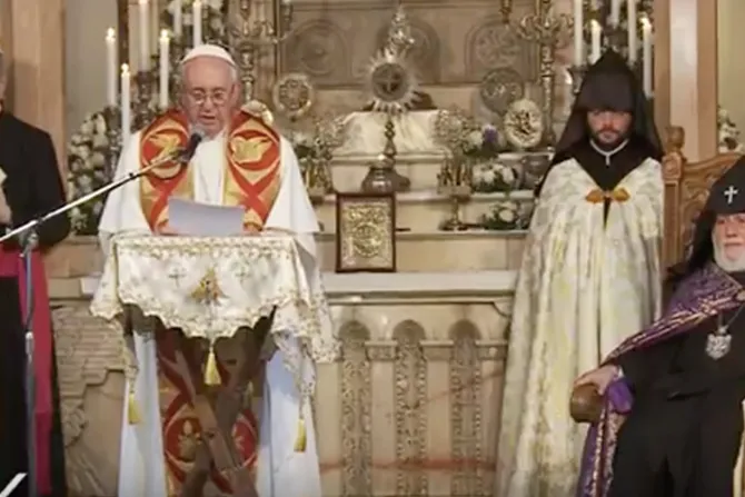 TEXTO COMPLETO: Saludo del Papa Francisco al Catholicós de Todos los Armenios
