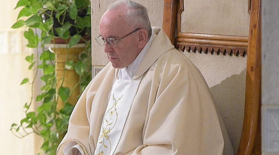 El Papa en Santa Marta. Foto: Vatican Media?w=200&h=150