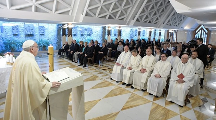 El Papa durante la Misa. Foto: L'Osservatore Romano?w=200&h=150