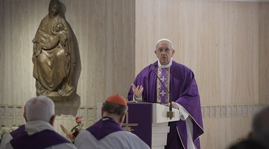 El Papa durante la Misa. Foto: L'Osservatore Romano?w=200&h=150