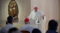 El Papa Francisco en la Misa / Foto: L'Osservatore Romano
