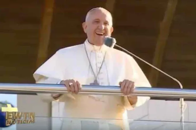 [VIDEO] El Papa en Santuario de la Divina Misericordia: Nunca nos alejemos de Jesús