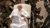 Imagen referencial. Papa Francisco en el Aula Pablo VI. Foto: Vatican Media