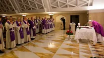 El Papa celebra la Santa Misa, Foto: L'Osservatore Romano