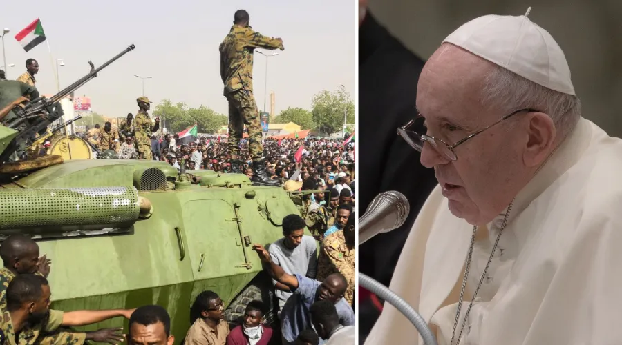 El Papa pide a Sudán deponer las armas tras enfrentamiento que deja más de 50 muertos