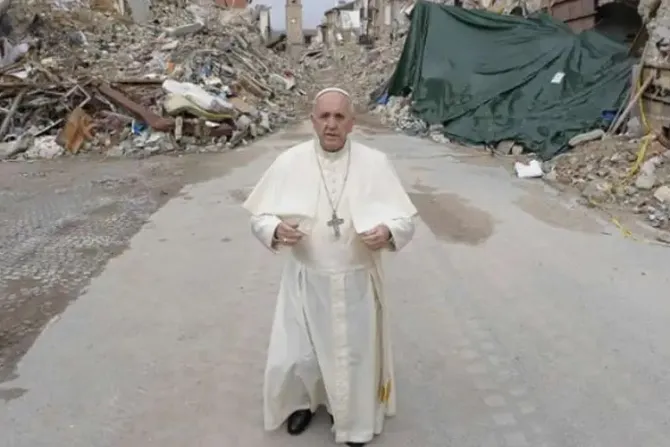 El Papa Francisco visitará en agosto ciudad italiana afectada por terremoto