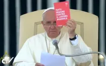 Papa Francisco. Foto: Captura de YouTube / CTV
