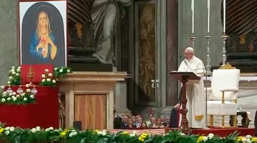 [TEXTO COMPLETO]: Discurso del Papa Francisco en Vigilia “para enjugar las lágrimas”