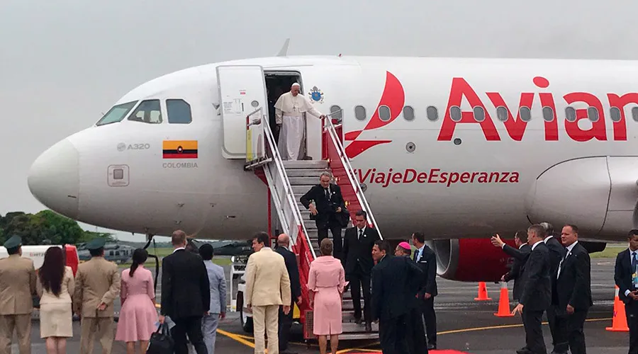 Papa Francisco llega a Villavicencio / Crédito: Álvaro de Juana ?w=200&h=150