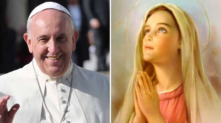 Papa Francisco: Con la Asunción de María vemos cómo Dios eleva a los humildes