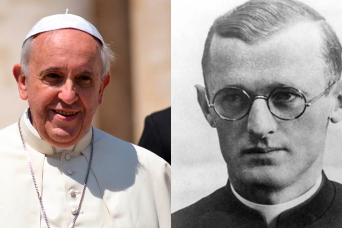 Francisco recuerda a sacerdote asesinado por los nazis y proclamado beato en Alemania 