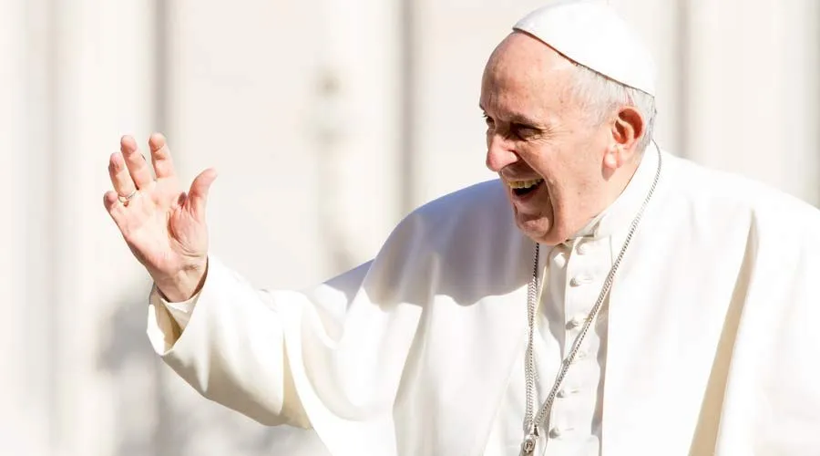 El Papa Francisco. Foto: Daniel IbÃ¡Ã±ez / ACI Prensa