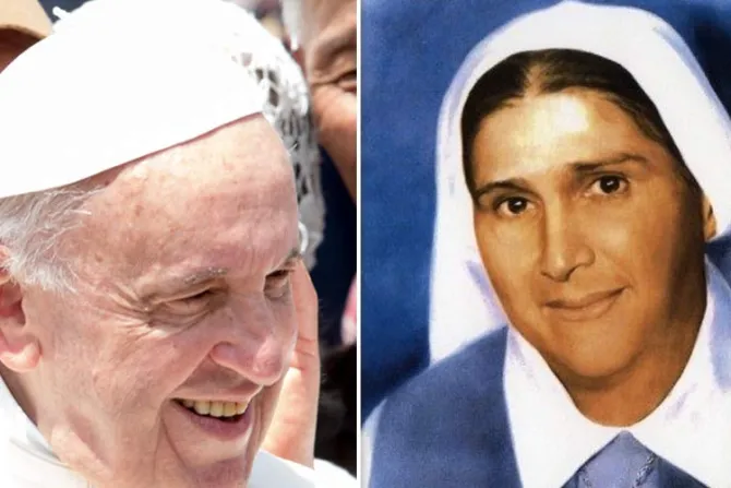 El Papa Francisco pide a los fieles rezar por Venezuela a religiosa beatificada en Caracas 