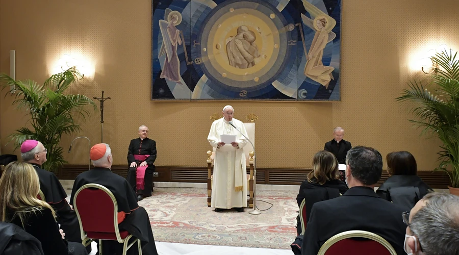 Papa Francisco recibe a promotores del Concierto de Navidad 2021. Foto: Vatican Media?w=200&h=150