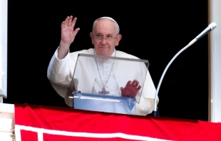 El Papa Francisco en el u00c1ngelus de este domingo. Cru00e9dito: Vatican Media 