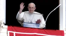 Papa Francisco en el Ángelus. Foto: Vatican Media