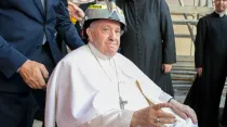 Papa Francisco en L'Aquila. Crédito: Vatican Media