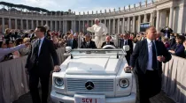 Papa Francisco en Audiencia General. Crédito: Vatican News