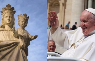 Imagen de Maru00eda Auxiliadora / El Papa Francisco. Cru00e9dito: Cathopic/Daniel Ibu00e1u00f1ez (ACI Prensa) 