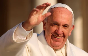 Papa Francisco Crédito: Daniel Ibañez/EWTN