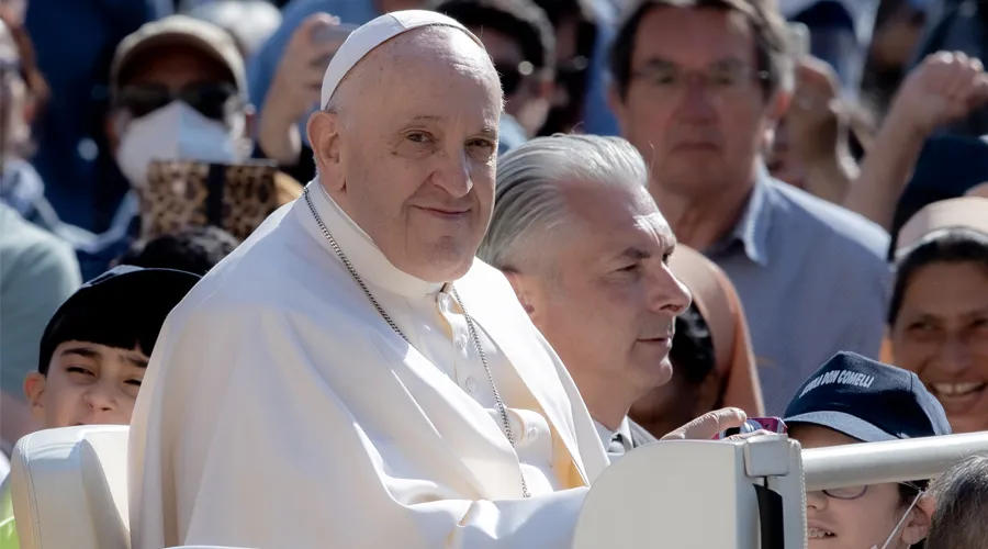 Papa Francisco en el Vaticano. (Imagen referencial). Crédito: Daniel Ibáñez / ACI Prensa