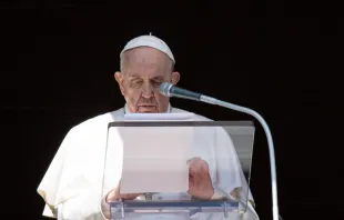 Papa expresa dolor por la guerra en el Ángelus. Crédito: Vatican Media 
